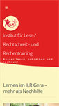 Mobile Screenshot of ilr-gera.de